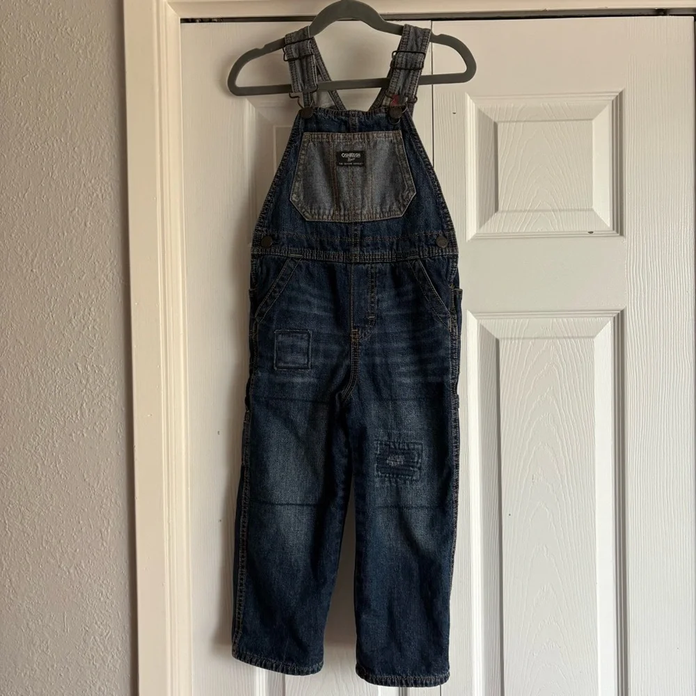 Osh kosh fleece lined overalls